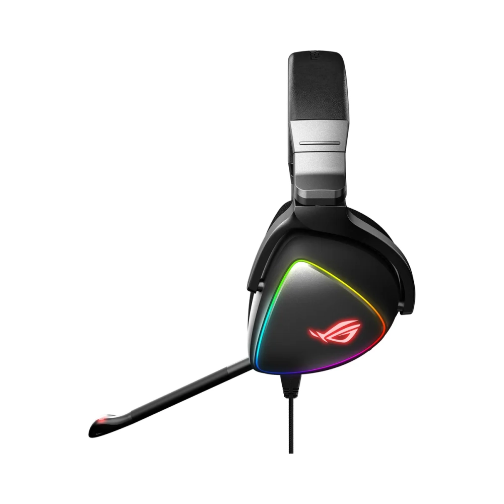 black usb connector rgb asus rog delta headset 32 ohms usb usb c sensitivity 40 d