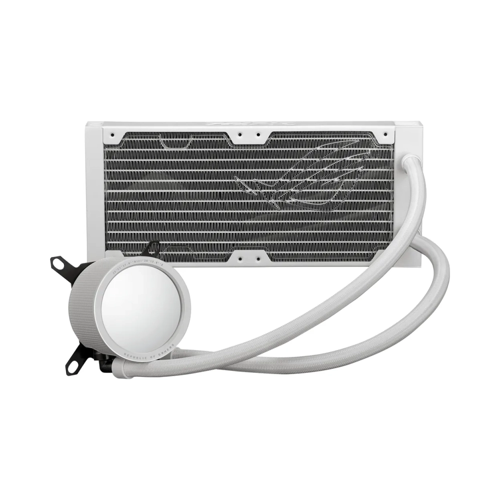 all in one liquid cpu cooler 6 years warranty aura sync asus water block dimension 89 x 89 x 68