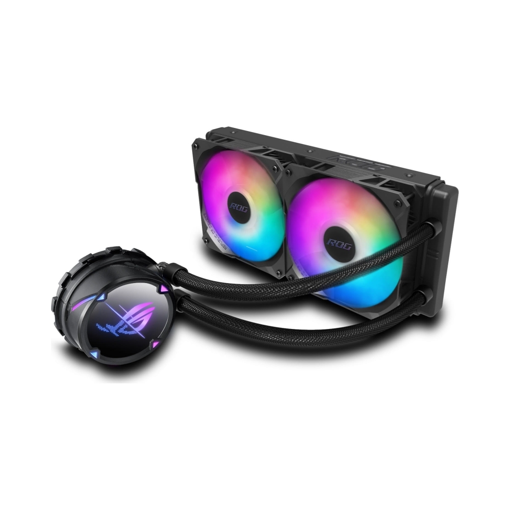 all in one liquid cpu cooler 5 years warranty asus water block dimension 80 x 80 x 45 mm radiator