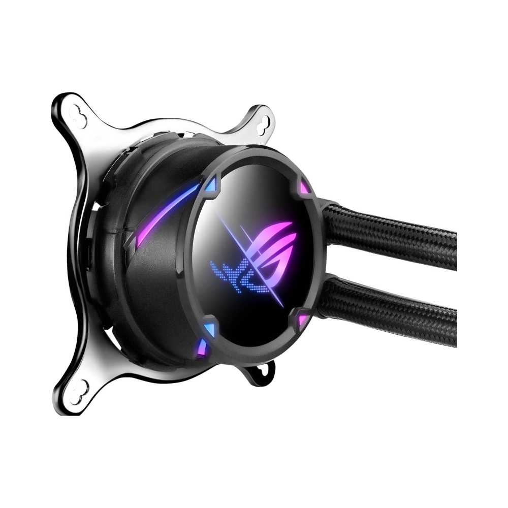 all in one liquid cpu cooler 5 years warranty asus water block dimension 80 x 80 x 45 mm radiator