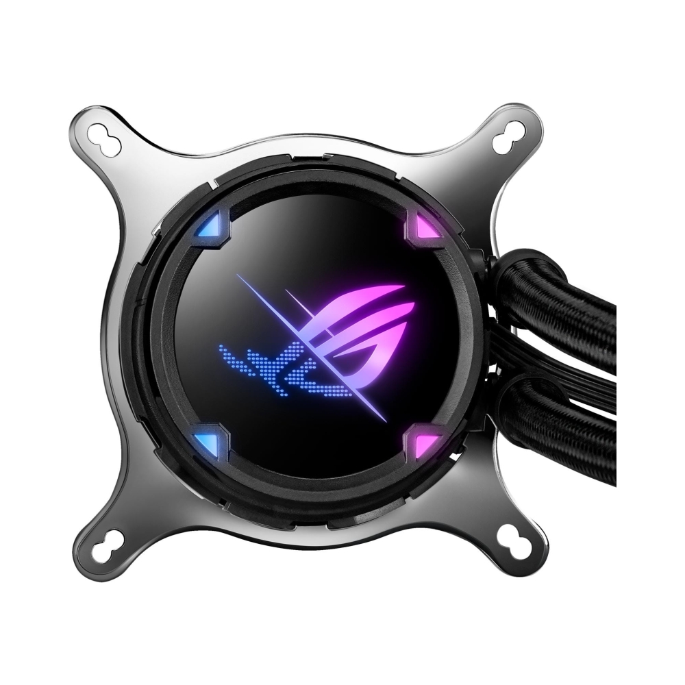 all in one liquid cpu cooler 5 years warranty asus water block dimension 80 x 80 x 45 mm radiator