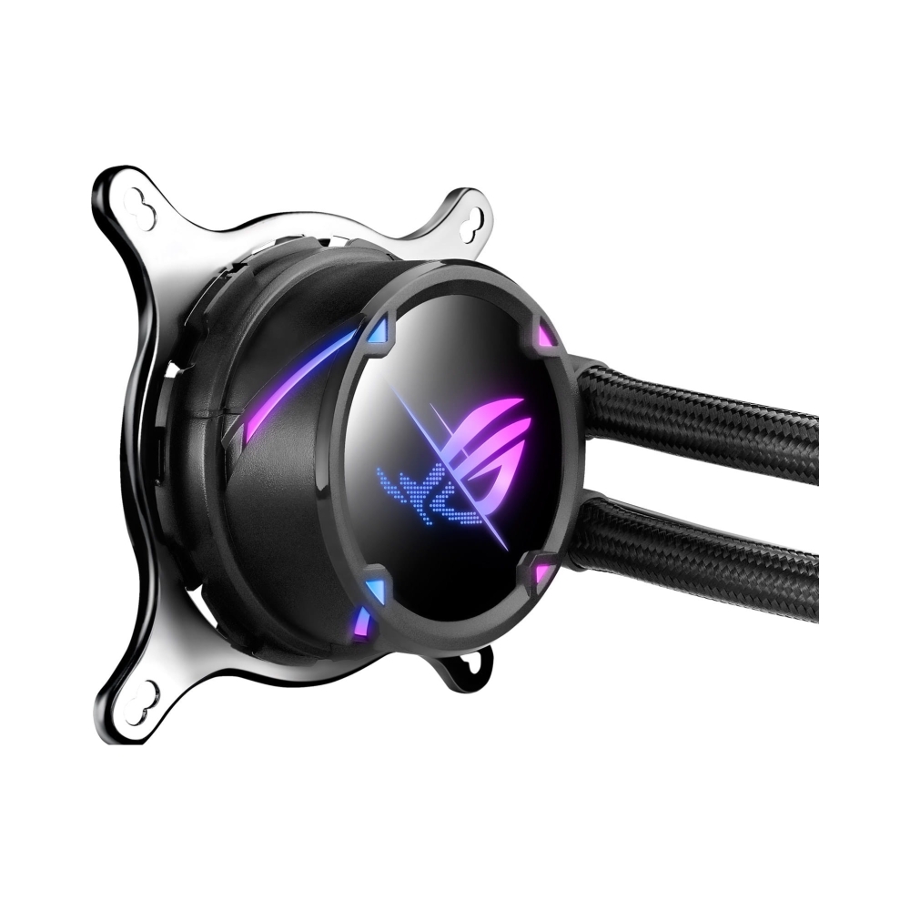 all in one liquid cpu cooler 6 years warranty asus water block dimension 80 x 80 x 45 mm radiator