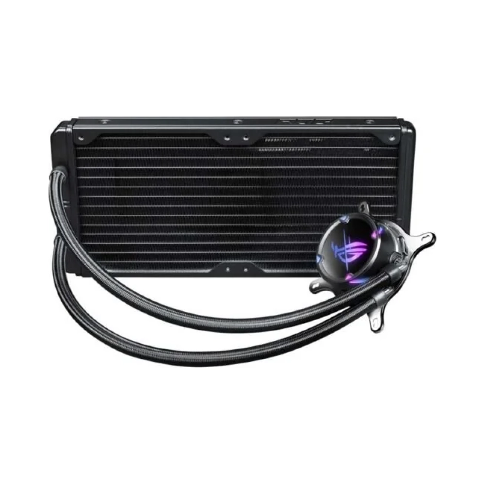 all in one liquid cpu cooler 6 years warranty aura sync asus water block dimension 80 x 80 x 45