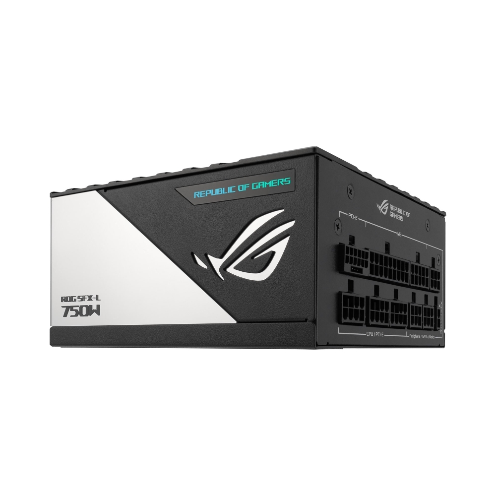 80 platinum certified argb asus rog loki sfx l 750w platinum mb 2420 pin x 1 cpu 44 pin x 2