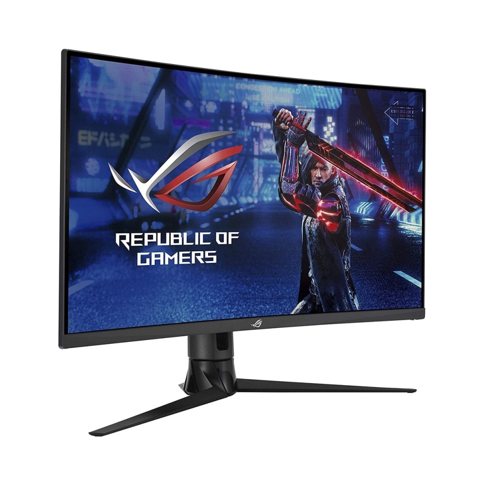 asus rog strix xg32vc curved gaming monitor 315 inch wqhd 170hz 1ms mprt extreme low motion
