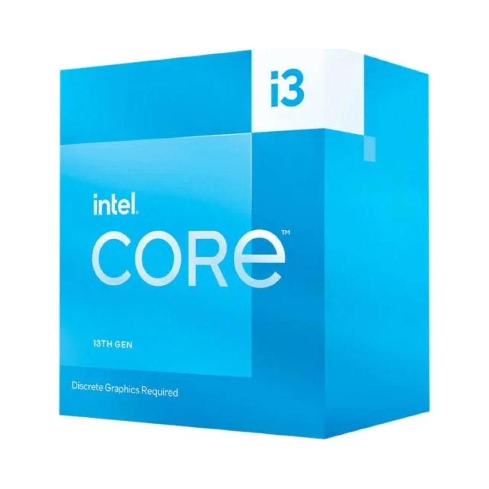 i3 13100f intel core i3 13100f 34 ghz turbo 45ghz 4 cores 8 thread 12mb smartcache 58w