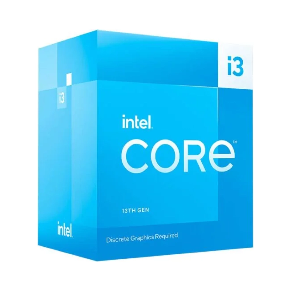 i3 13100f intel core i3 13100f 34 ghz turbo 45ghz 4 cores 8 thread 12mb smartcache 58w