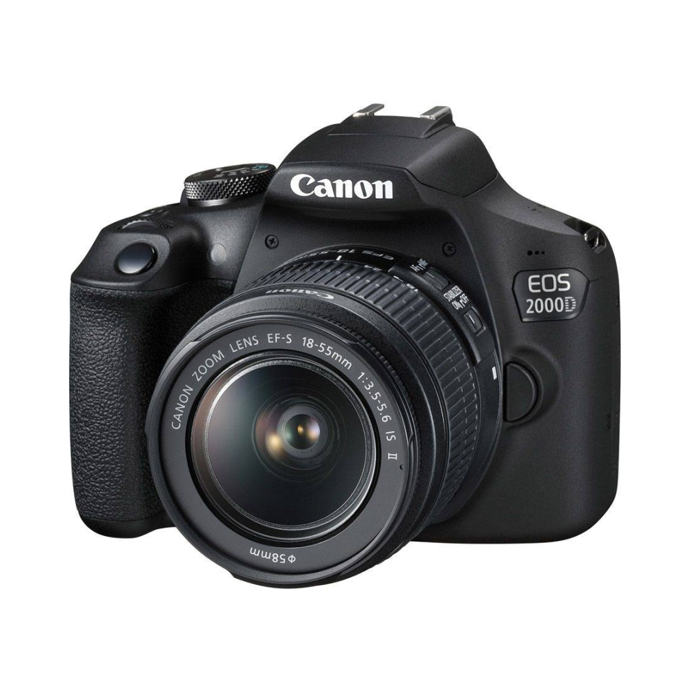 canon 2000d starter kit eos 2000d ef s 18 55mm f35 56 is ii canon sb130 bag 16gb sd card