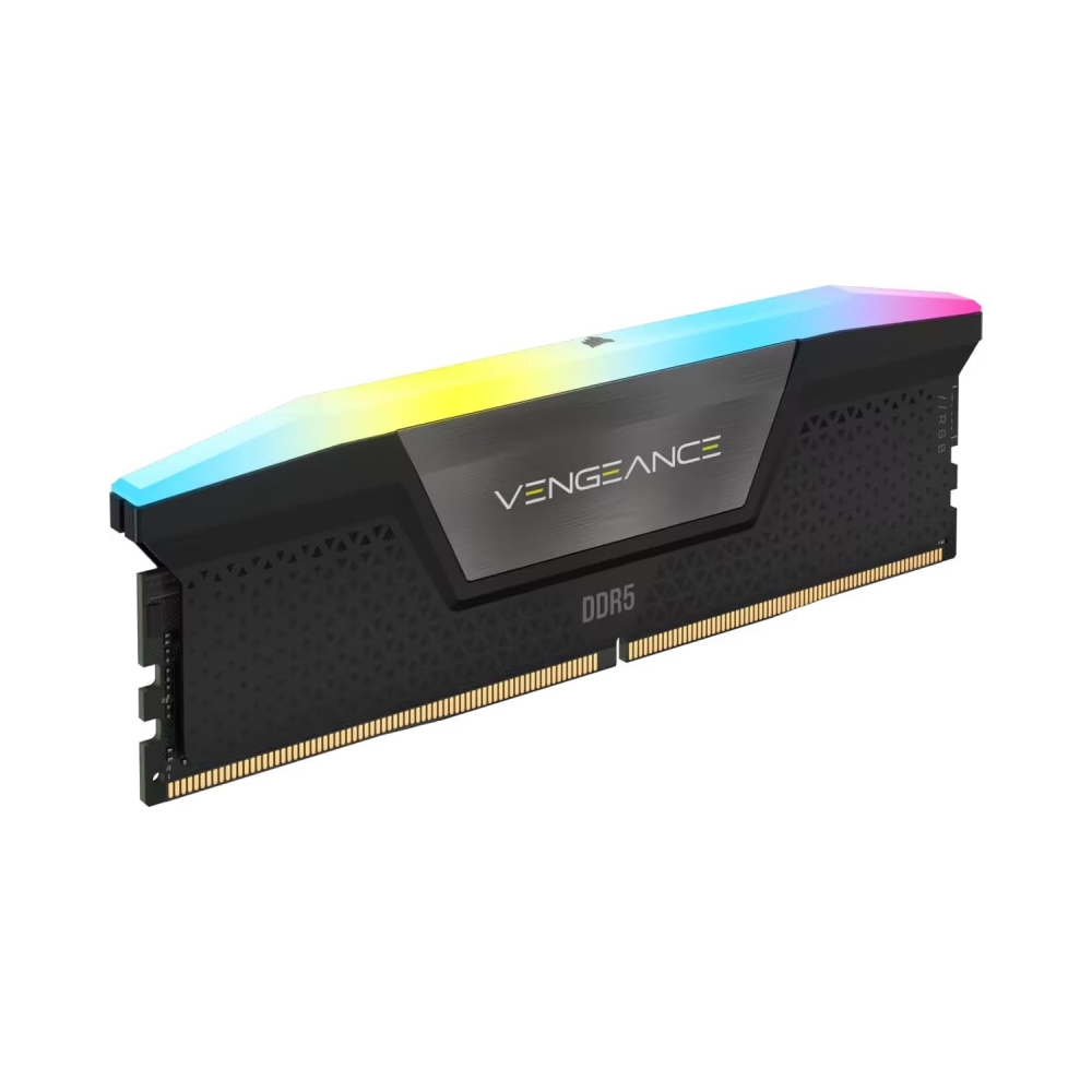 corsair vengeance174 rgb 96gb ddr5 dram 5600mhz c40 memory kit 40 40 40 77 125v black