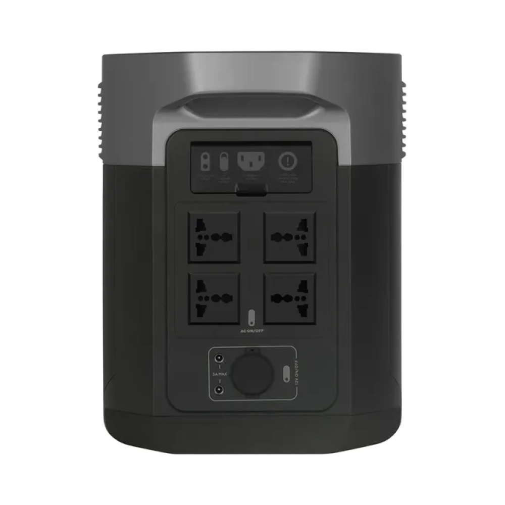 ecoflow delta max 2000 portable power station 2400w output 2016wh battery 800w solar