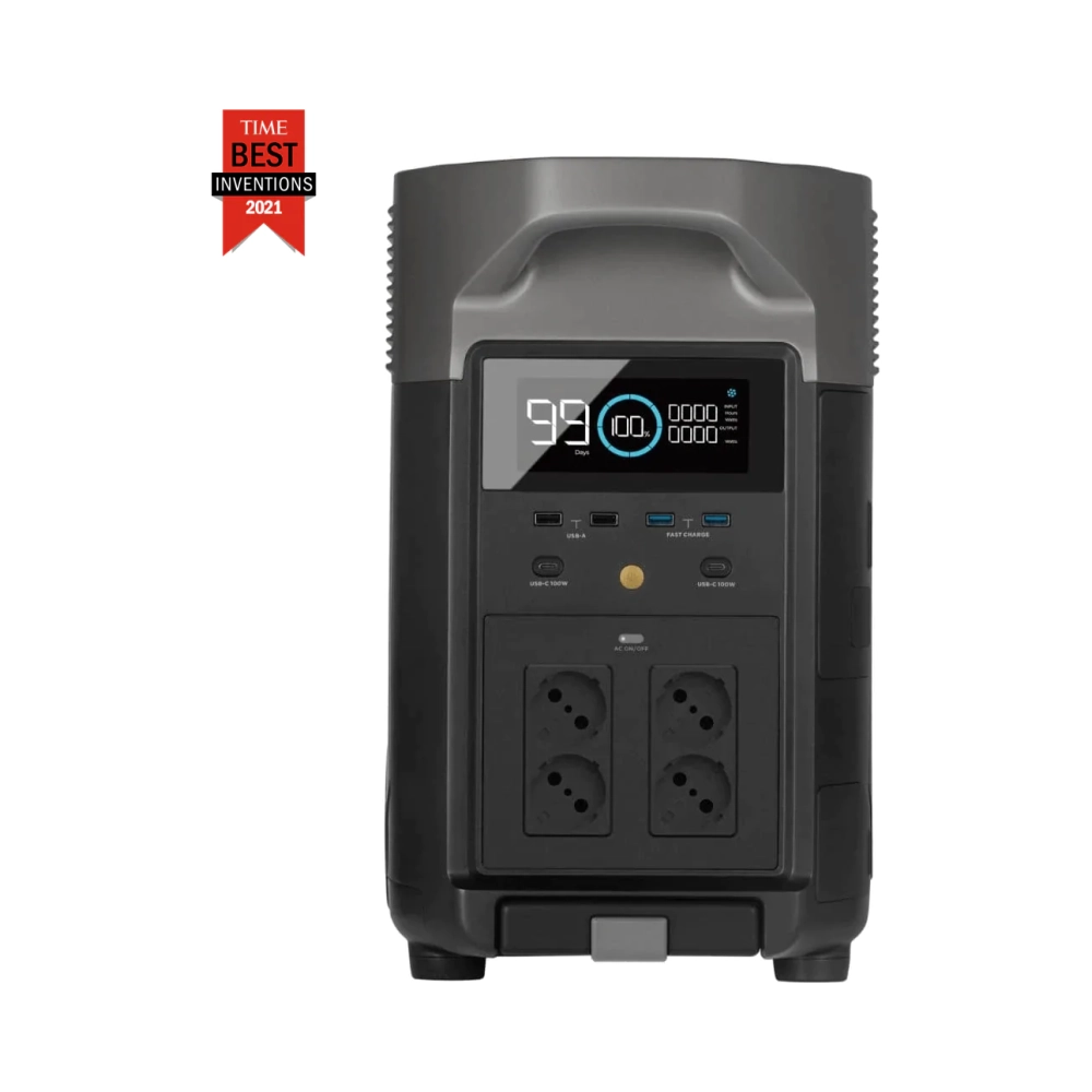 ecoflow delta pro portable power station 3600w output 3600 wh battery 1600w solar international