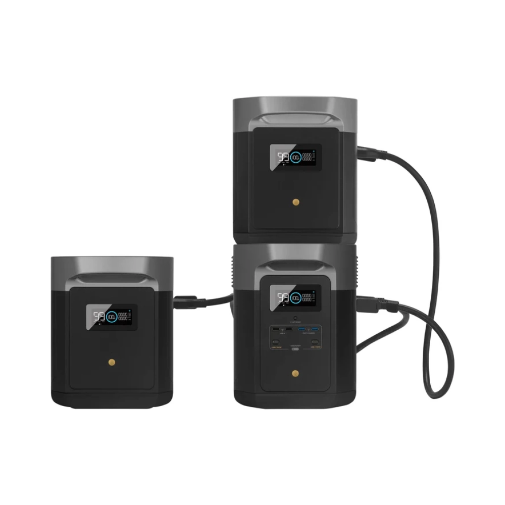 ecoflow delta max 2000 max 1600 and delta 2 compatible extended battery 2016wh