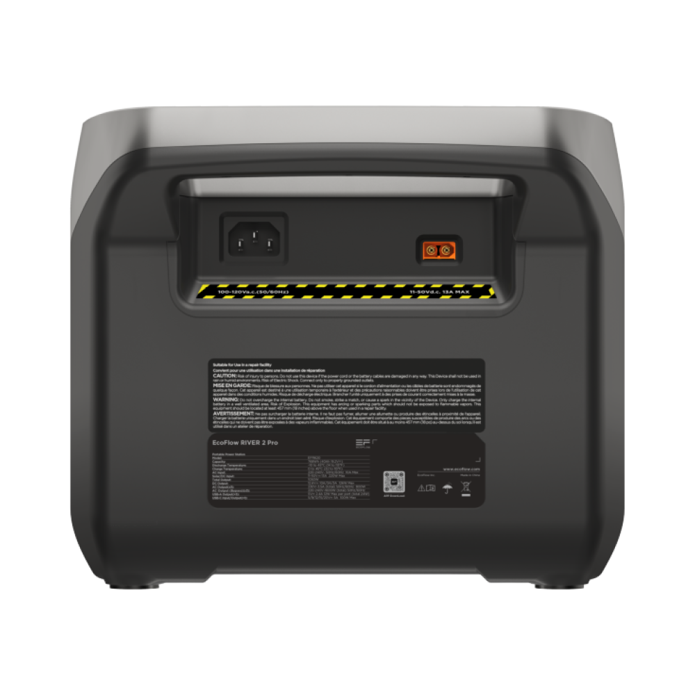 ecoflow river 2 max portable power station 768wh battery 800w output 220w solar charger sa socket