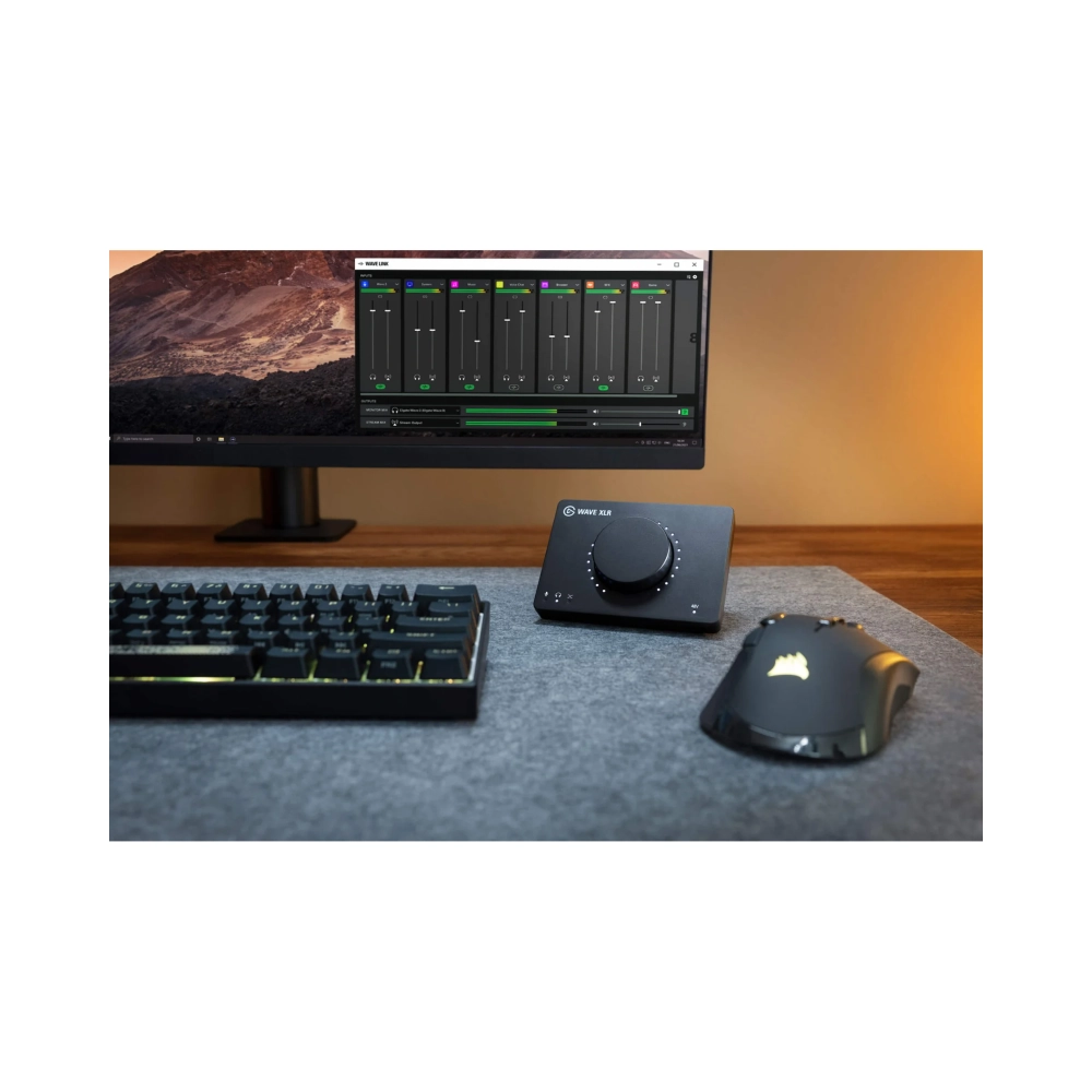 elgato wave xlr microphone accessory frequency response 20 hz 20 khz dynamic range 100 db