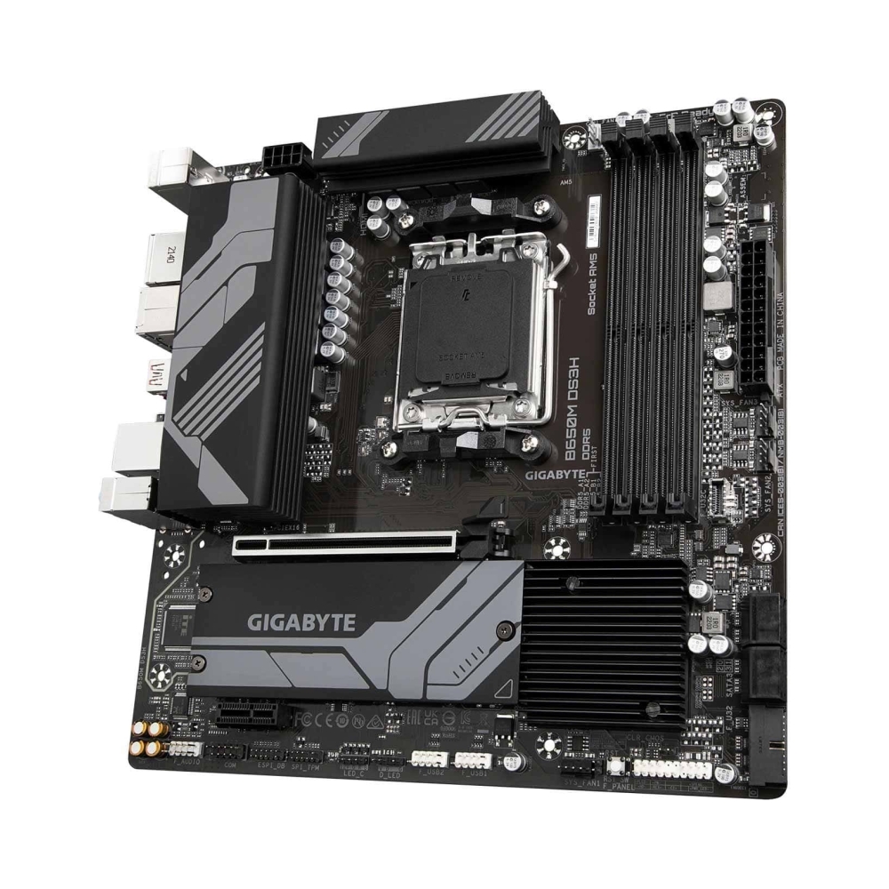 micro atx gigabyte b650m ds3h amd b650 chipset socket am5 support amd ryzen8482 7000 series