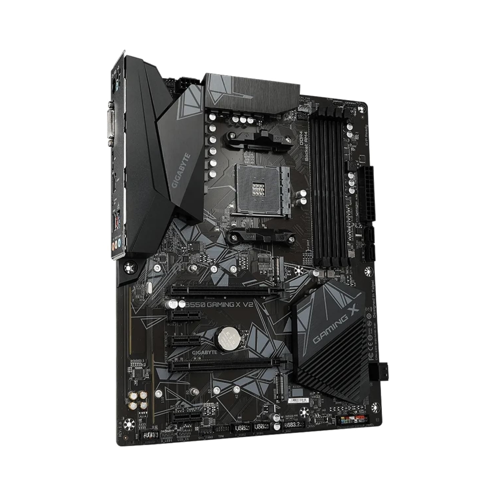 atx gigabyte gaming gigabyte b550 gaming amd b550 chipset socket am4 supports 3rd gen amd