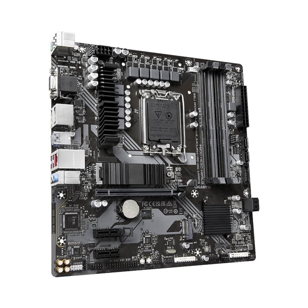 micro atx 4 displays rgb led header gigabyte b760m ds3h b760 express chipset socket lga170