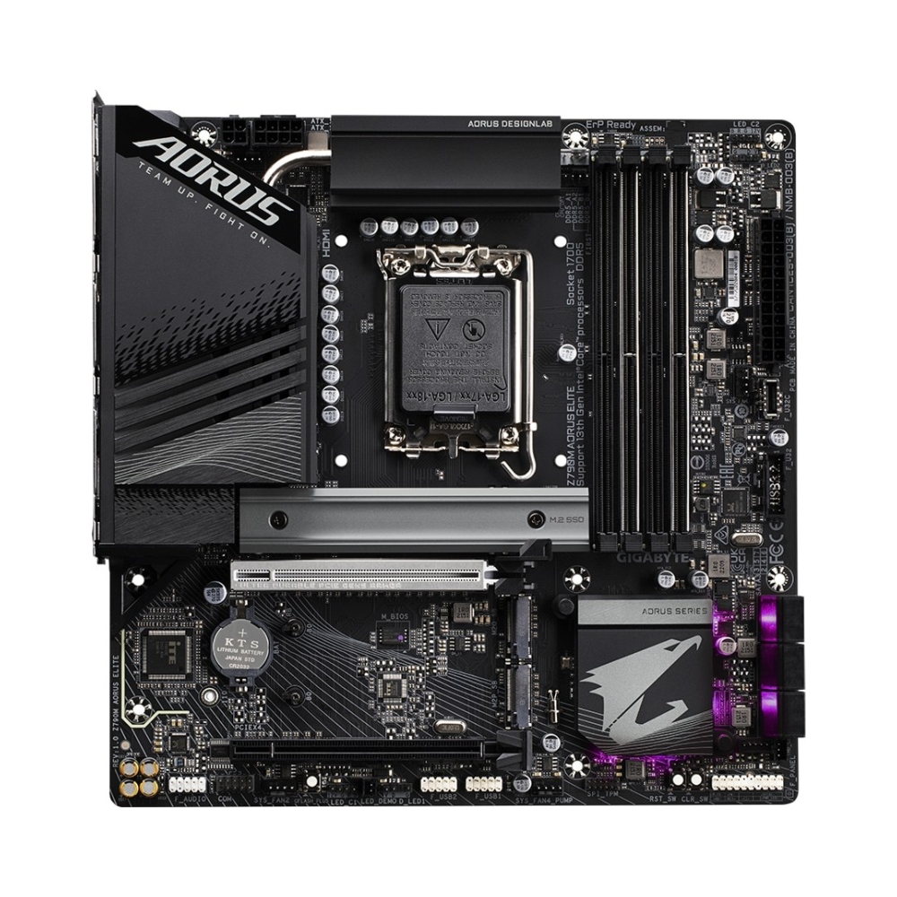 micro atx rgb led header gigabyte z790m z790 express chipset socket lga1700 supports current