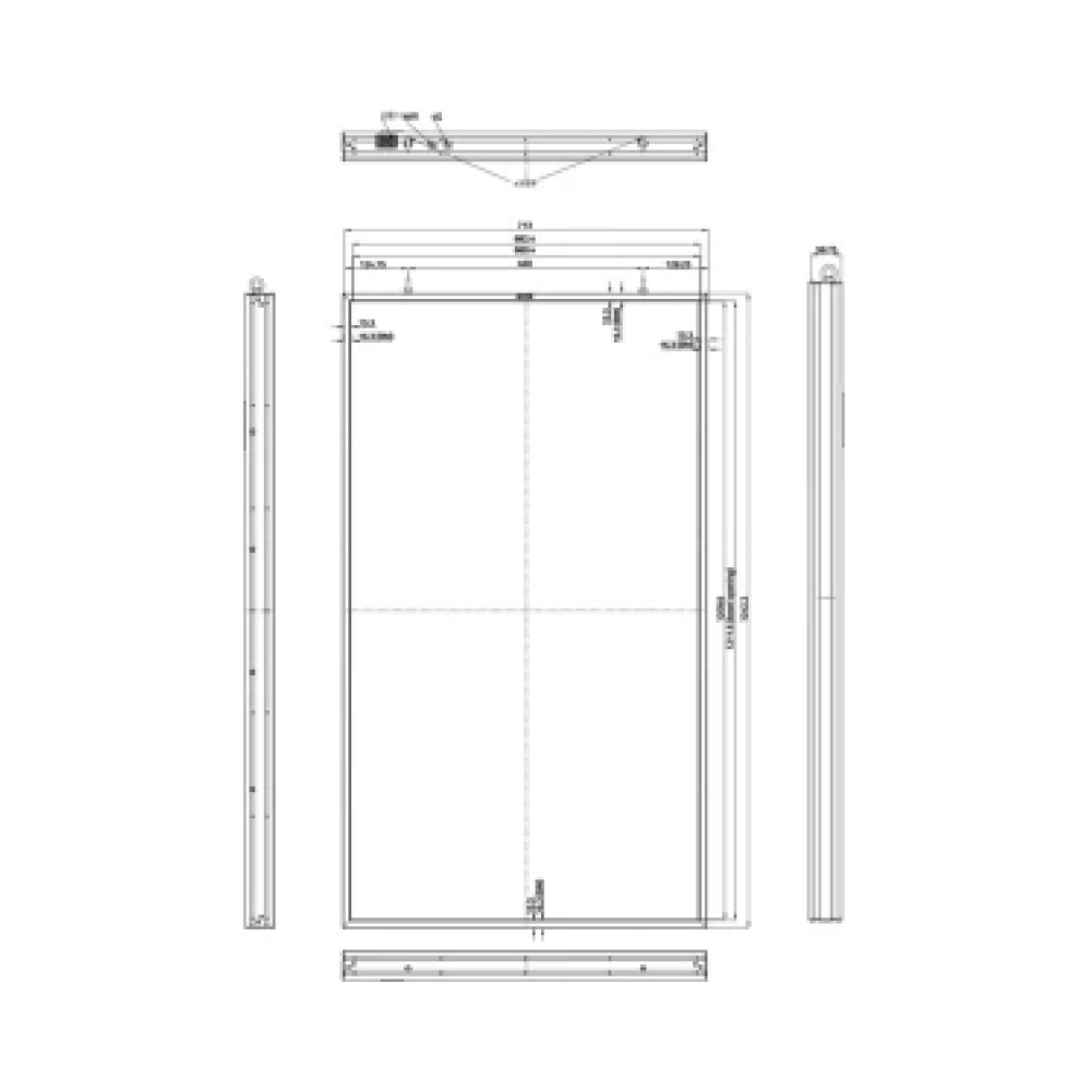 hisense window facing fhd 1920 x 1080 2500nits 7x24hr android 90