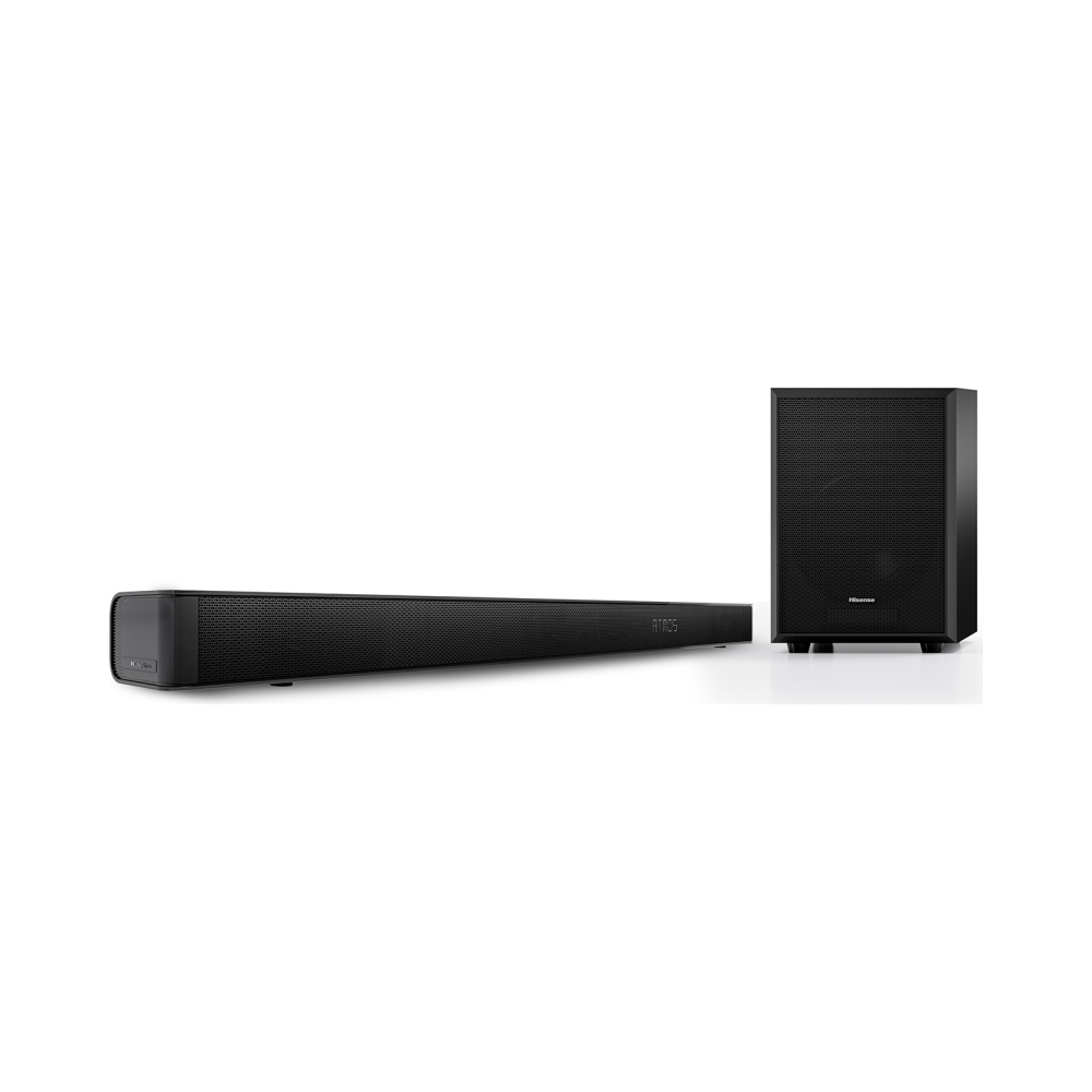 hisense ax3100g soundbar 31ch 280w dolby atmos bluetooth soundbar with wireless subwoofer