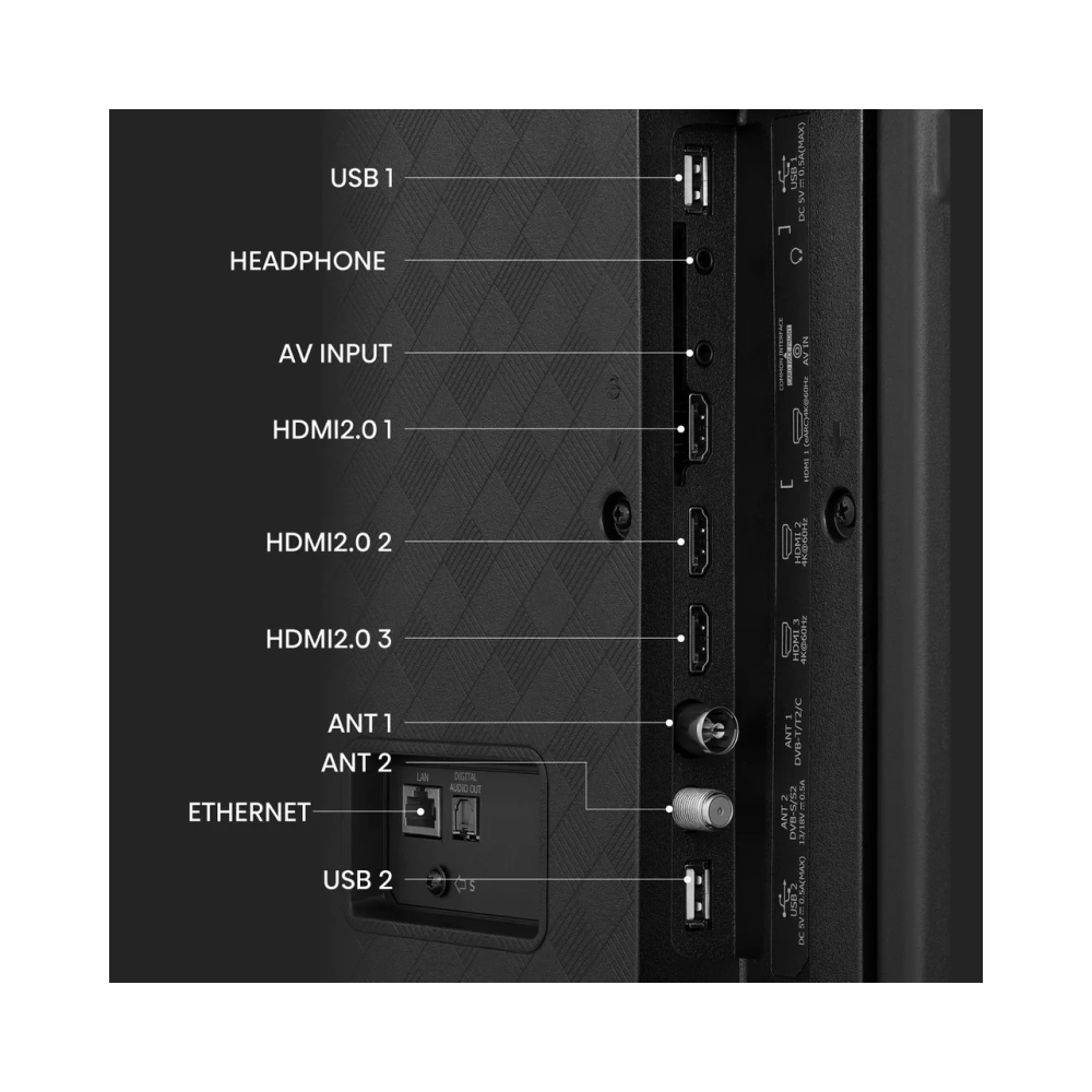 hisense ledn43a6k 43 uhd smart led dolby vision hdr uhd ai upscaler dts virtualx8482 pixel