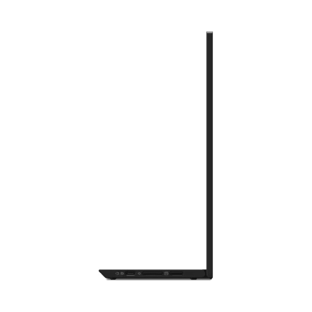 lenovo mobile monitor m15 156 wled non touch mobile monitor anti glare 2x usb c gen1 raven
