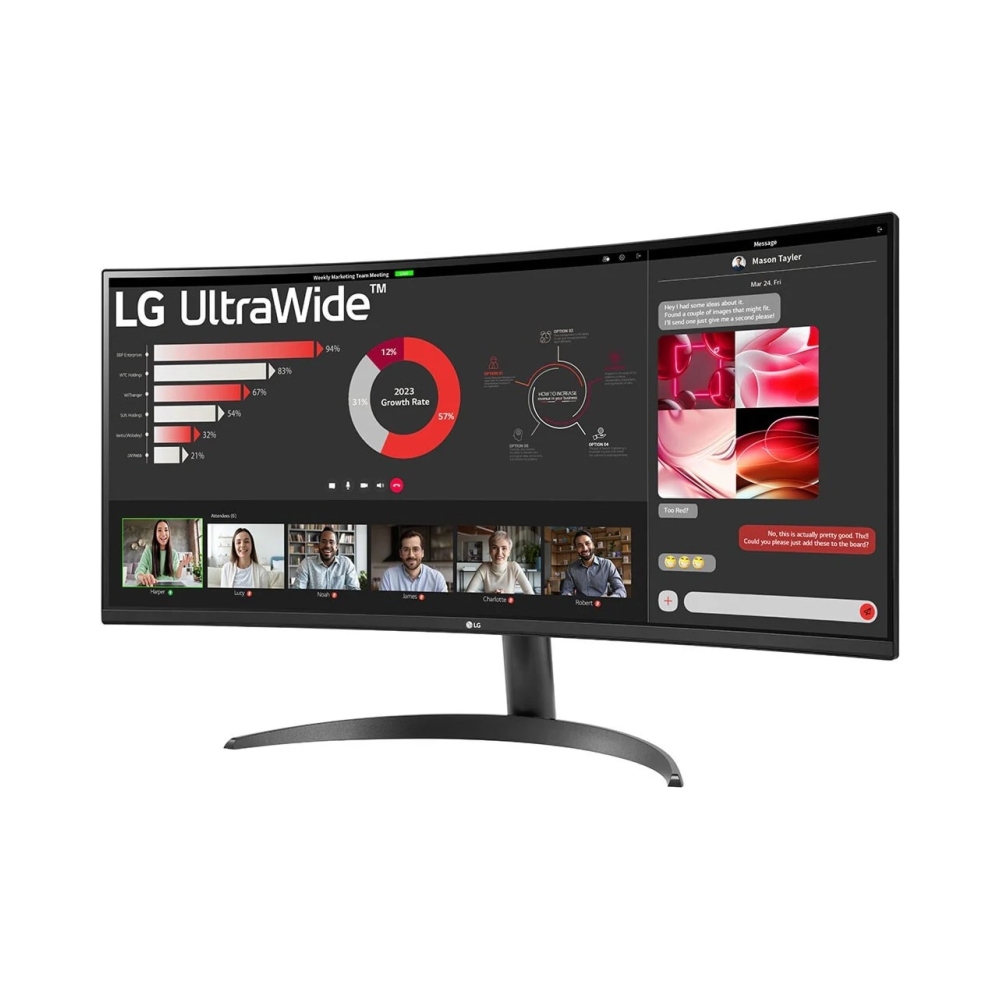 lg 34wr50qc 34 219 curved ultrawide8482 qhd monitor with freesync8482 3440 x 1440 va panel