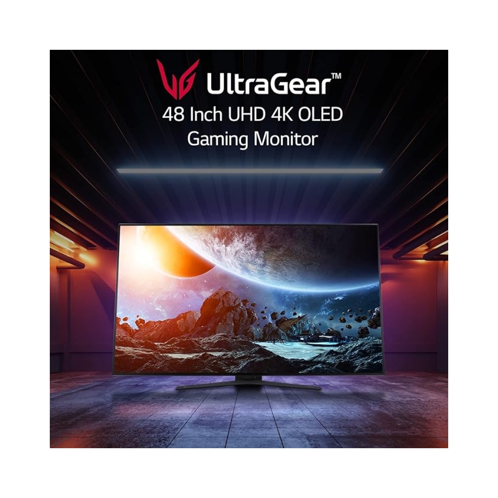 lg 48gq900 48 ultragear8482 uhd 4k oled gaming monitor 3840 x 2160 15 m 1 contrast ratio
