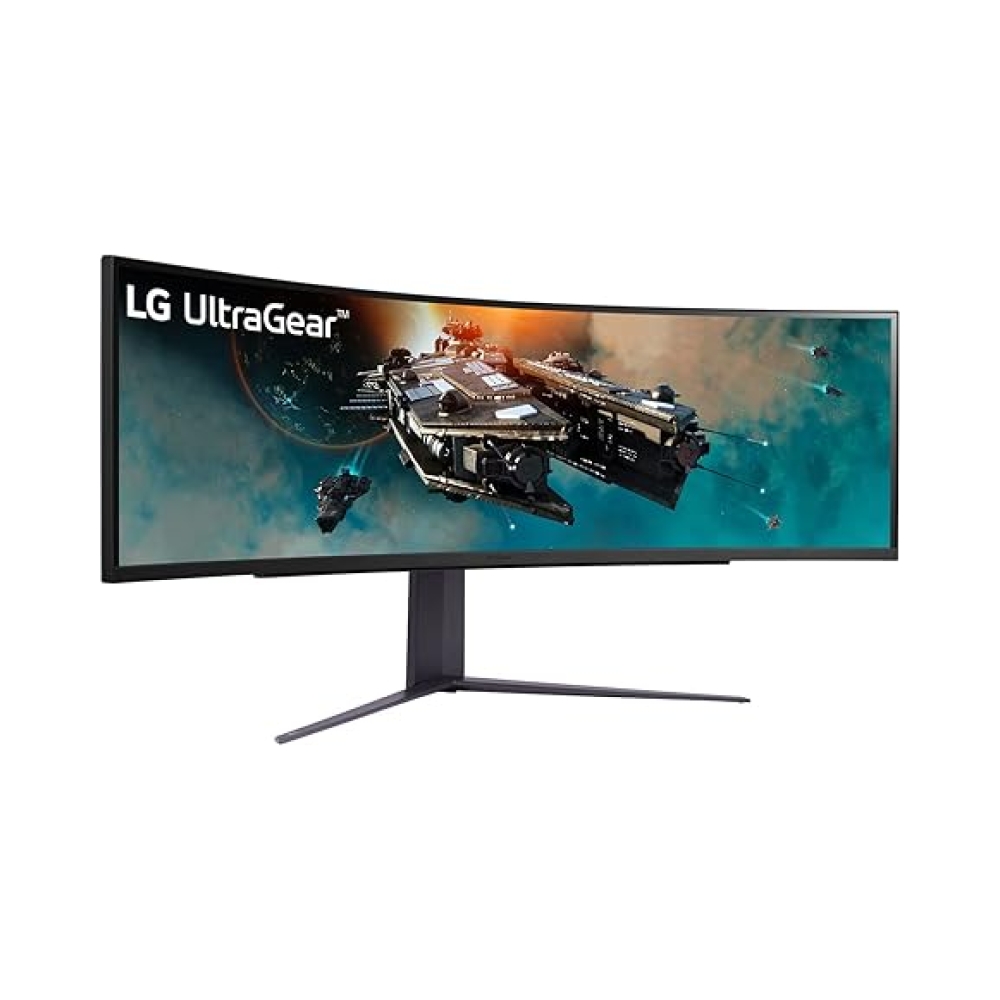 lg 49gr85dc 49 ultragear8482 329 dual qhd curved gaming monitor 5120x1440 dci p3 95 vesa