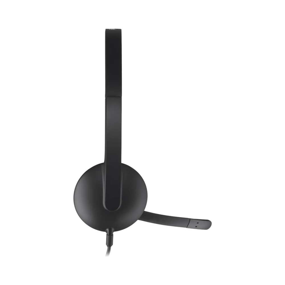 logitech headset h340 usb stereo internet headset over the head type with adjustable lightweight