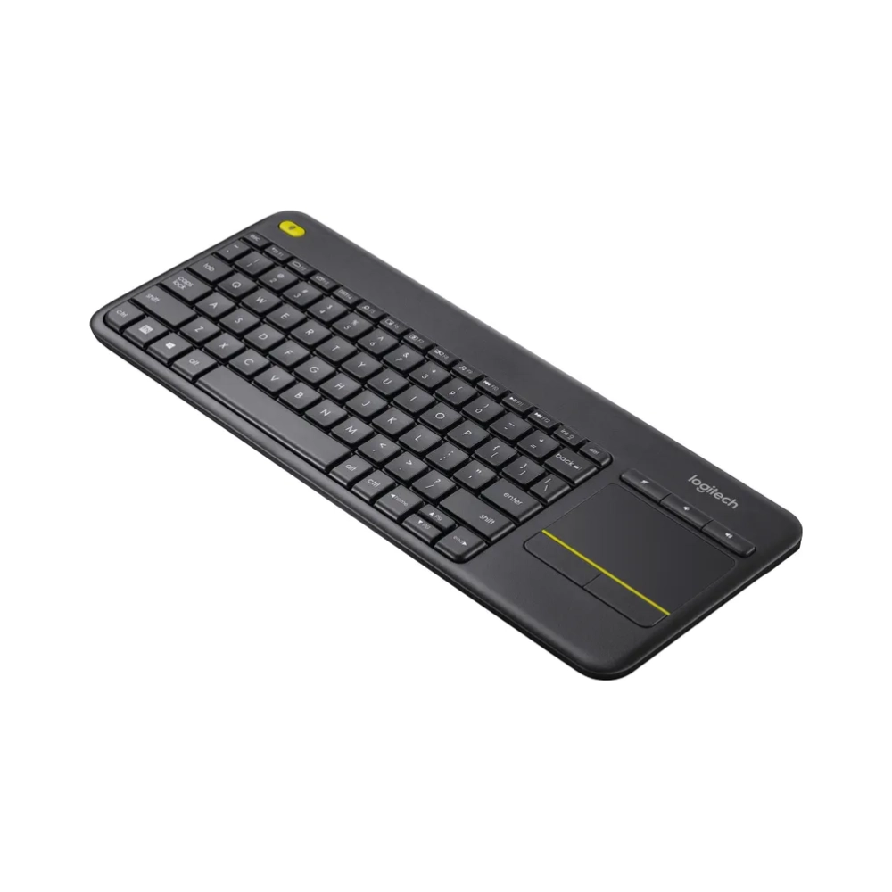 logitech wireless keyboard k400 plus touch unifying usb receiver 18 months battery life 13 function