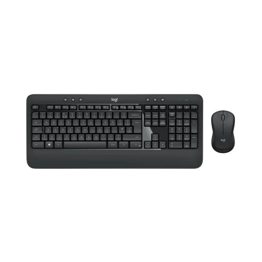 logitech wireless keyboard and mouse combo mk540 unifying usb receiver caps lock indicator light