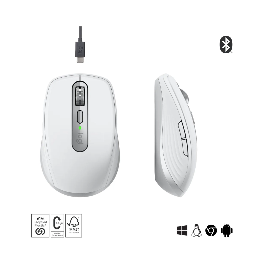logitech mx anywhere 3s pale grey 24ghzbt