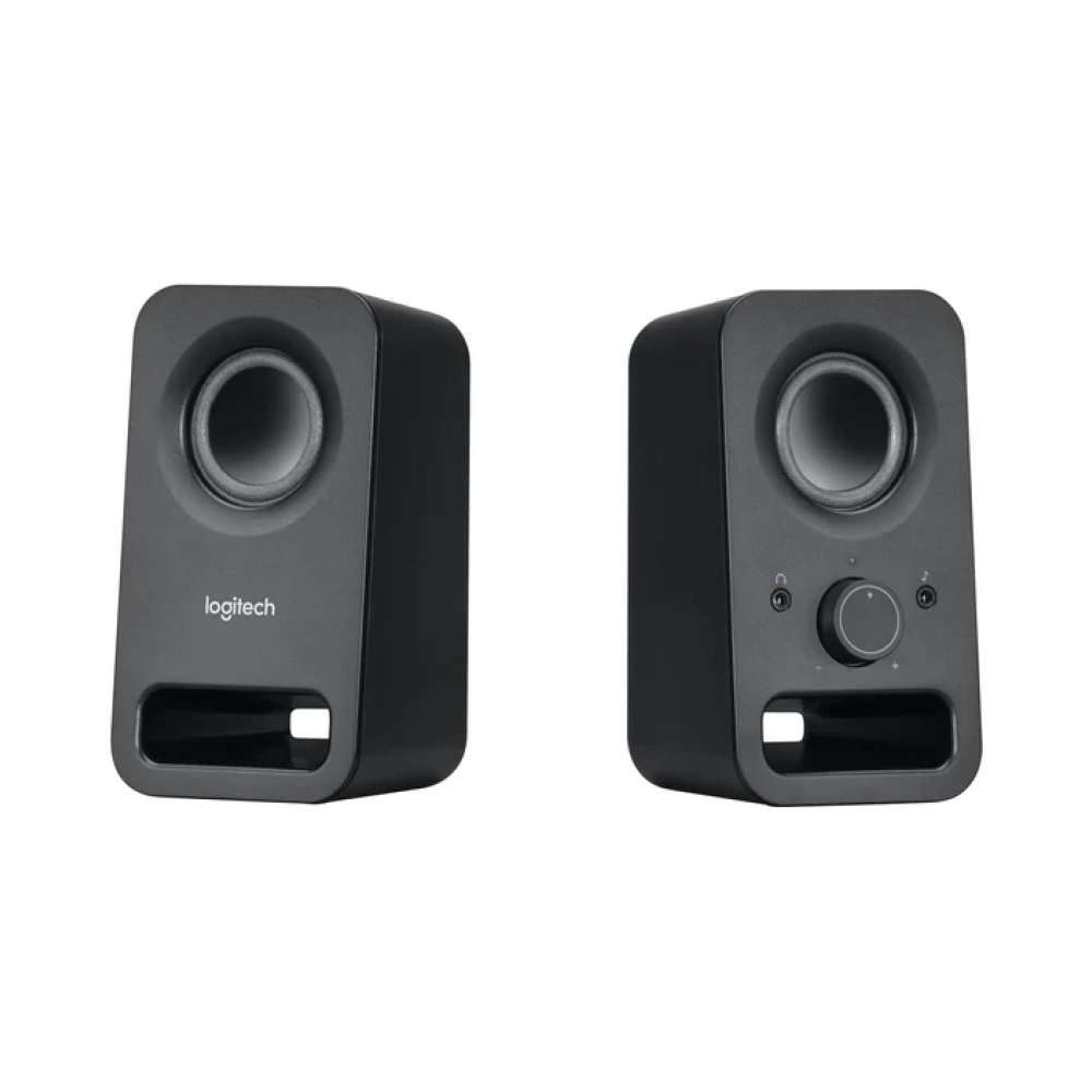 logitech desktop speakers z150 multimedia mini speakers midnight black 1 speaker 6 watts audio