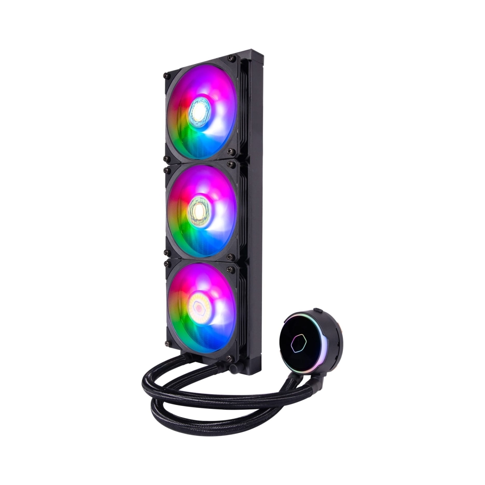 dual loop argb pump redesigned flux series fan cooler master pl360 flux liquid cooler dual
