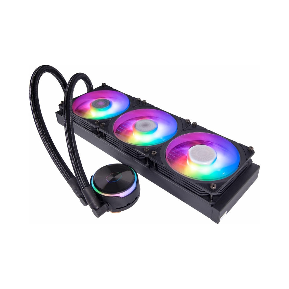 dual loop argb pump redesigned flux series fan cooler master pl360 flux liquid cooler dual