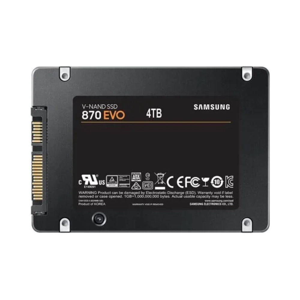samsung mz 77e4t0bw 870 evo 4tb ssd read speed up to 560 mbs write speed up to 530 mbs random