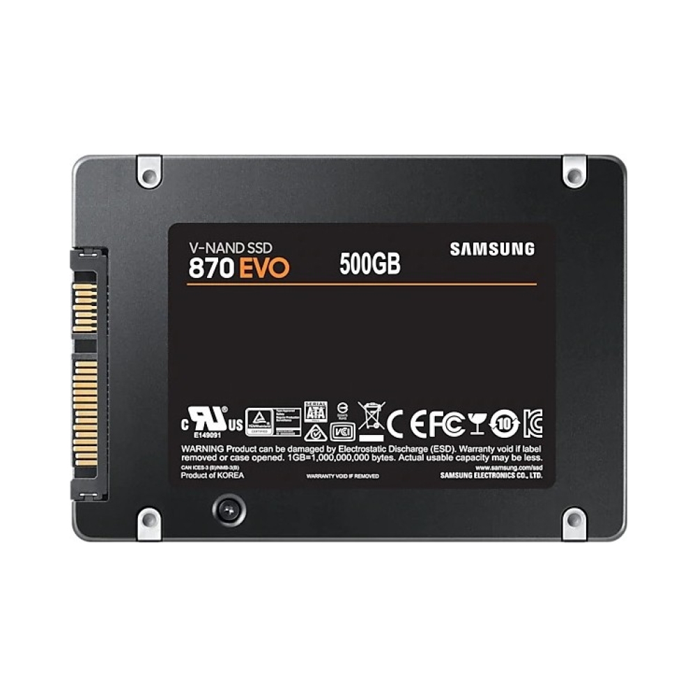 samsung mz 77e500bw 870 evo 500gb ssd read speed up to 560 mbs write speed up to 530 mbs random
