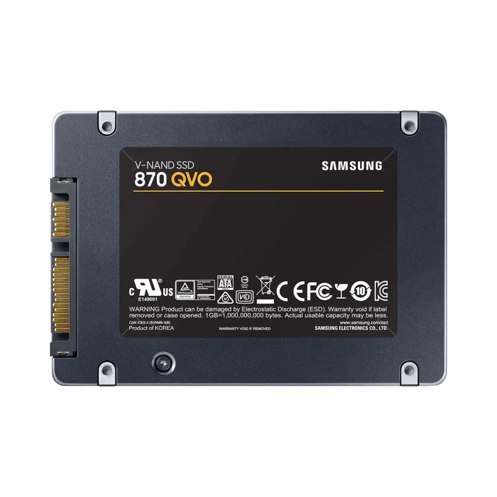 samsung mz 77q4t0bw 870 qvo 4 tb sata ssd read speed up to 560 mbs write speed to up 530 mb