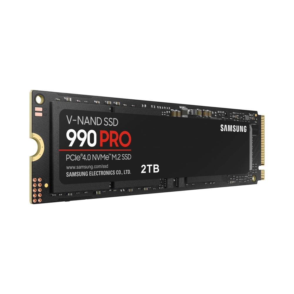 samsung mz v9p2t0bw 990 pro 2 tb nvme ssd read speed up to 7450 mbs write speed to up 6900 mbs