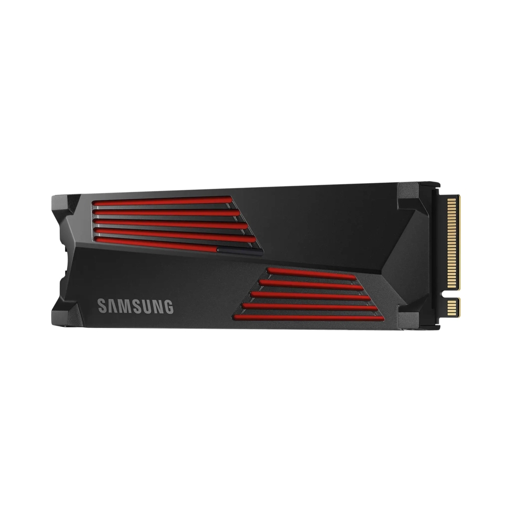 samsung mz v9p2t0cw 990 pro 2 tb nvme ssd wheatsink read speed up to 7450 mbs write speed to up