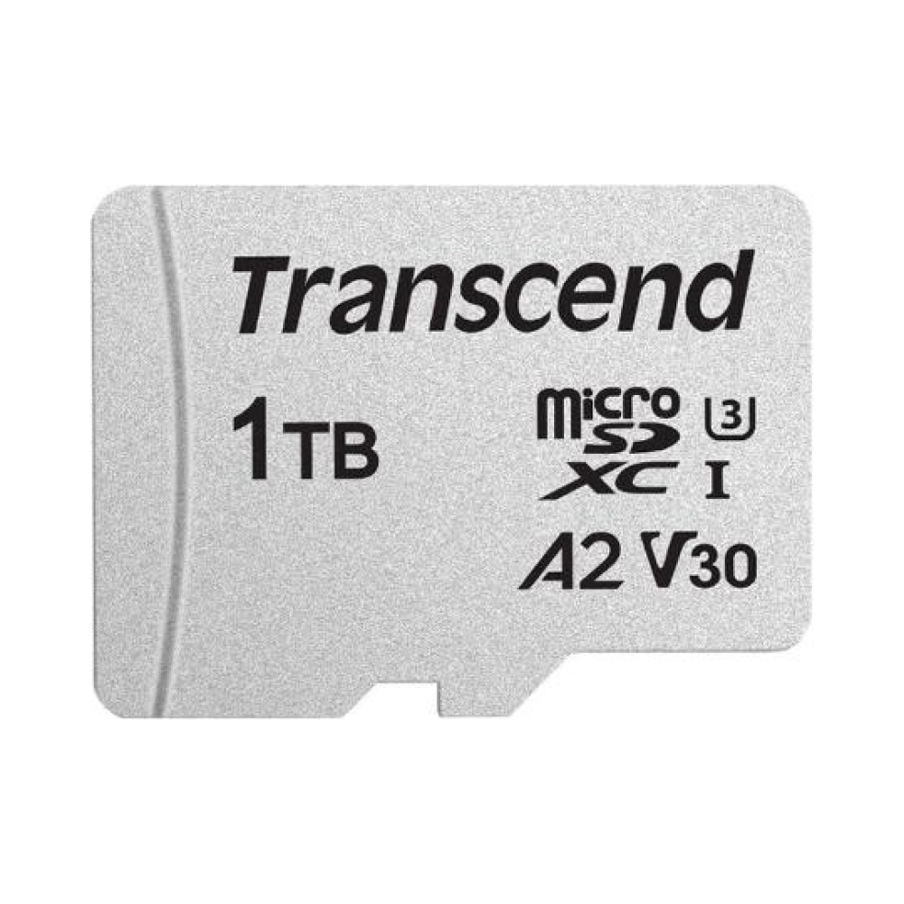 transcend 300s 1tb microsdxc class 10 uhs i u3 v30 a2 read up to 100 mbs write up to 85 mbs