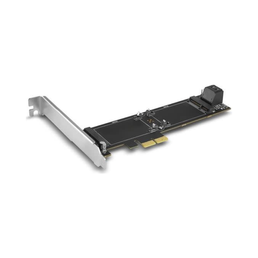 vantec 4 channel 2 port sata 6gbs and 2 port msata pcie raid adaptor