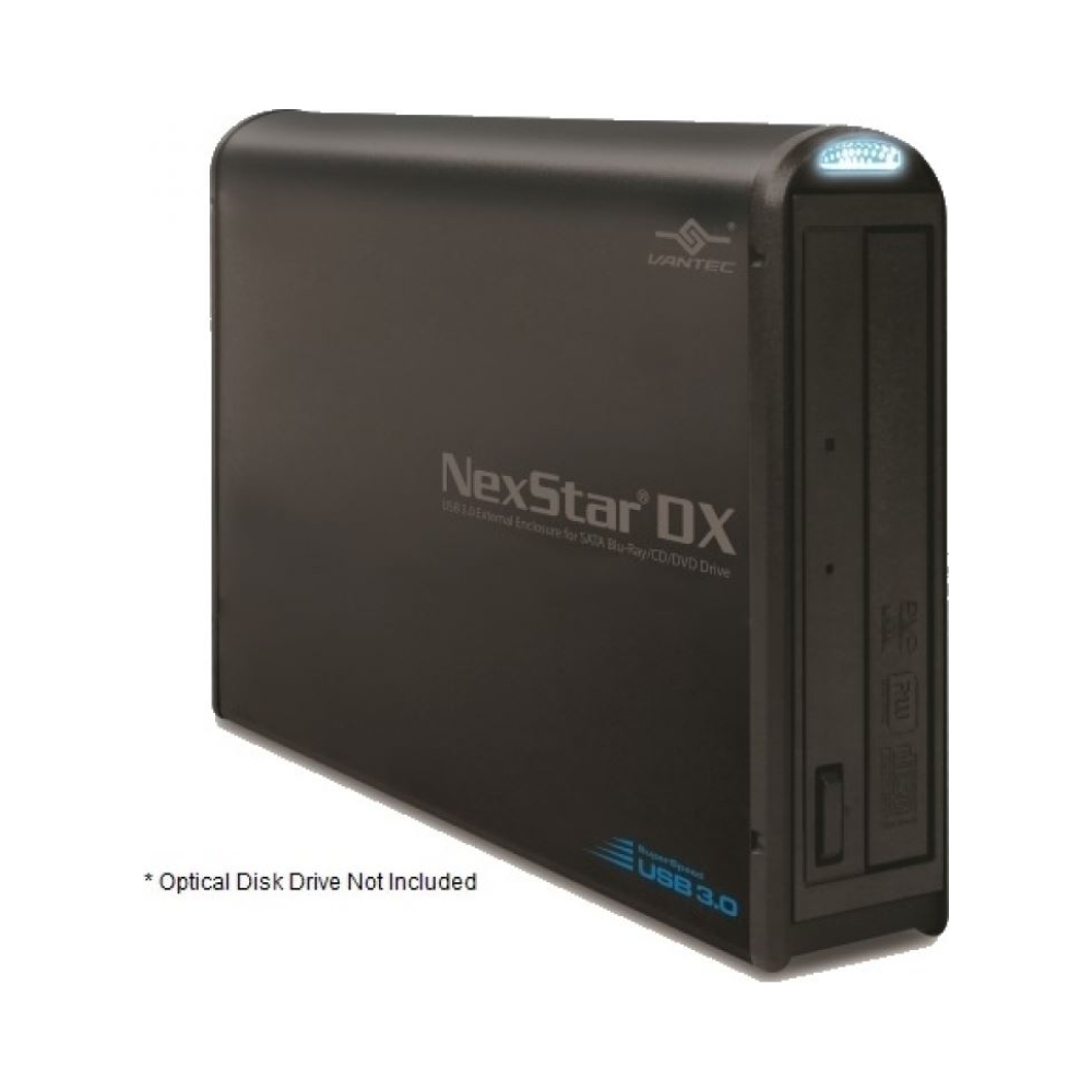 vantec nexstar dx usb 30 525 external sata optical drive enclosure