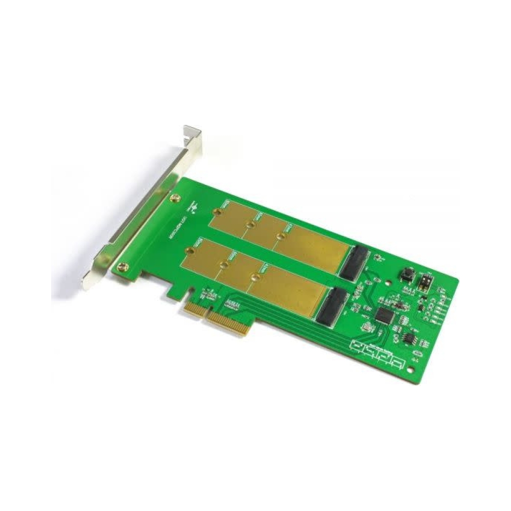 vantec dual m2 sata3 ssd raid pcie x4 adapter