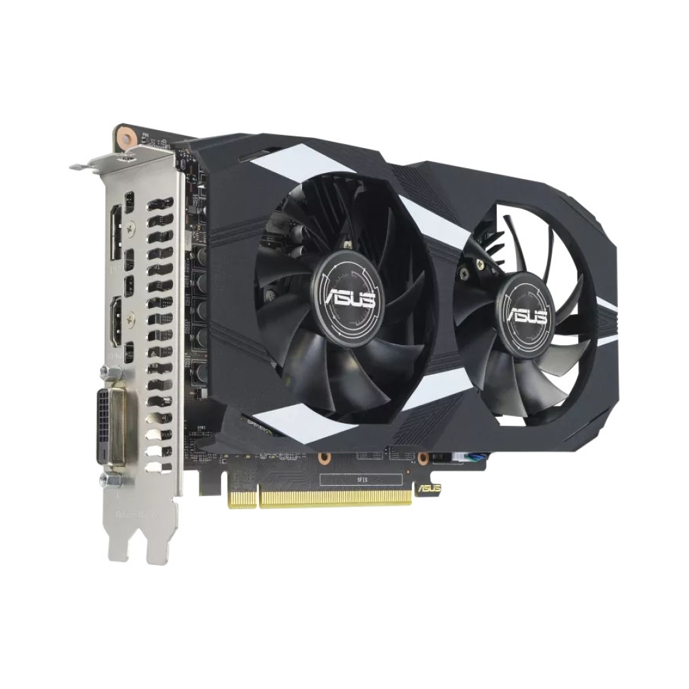 4gb gddr6 multview 3 monitors dual gtx1650 o4gd6 p evo connections 1xhdmi 1xdp 1xdvi hdcp