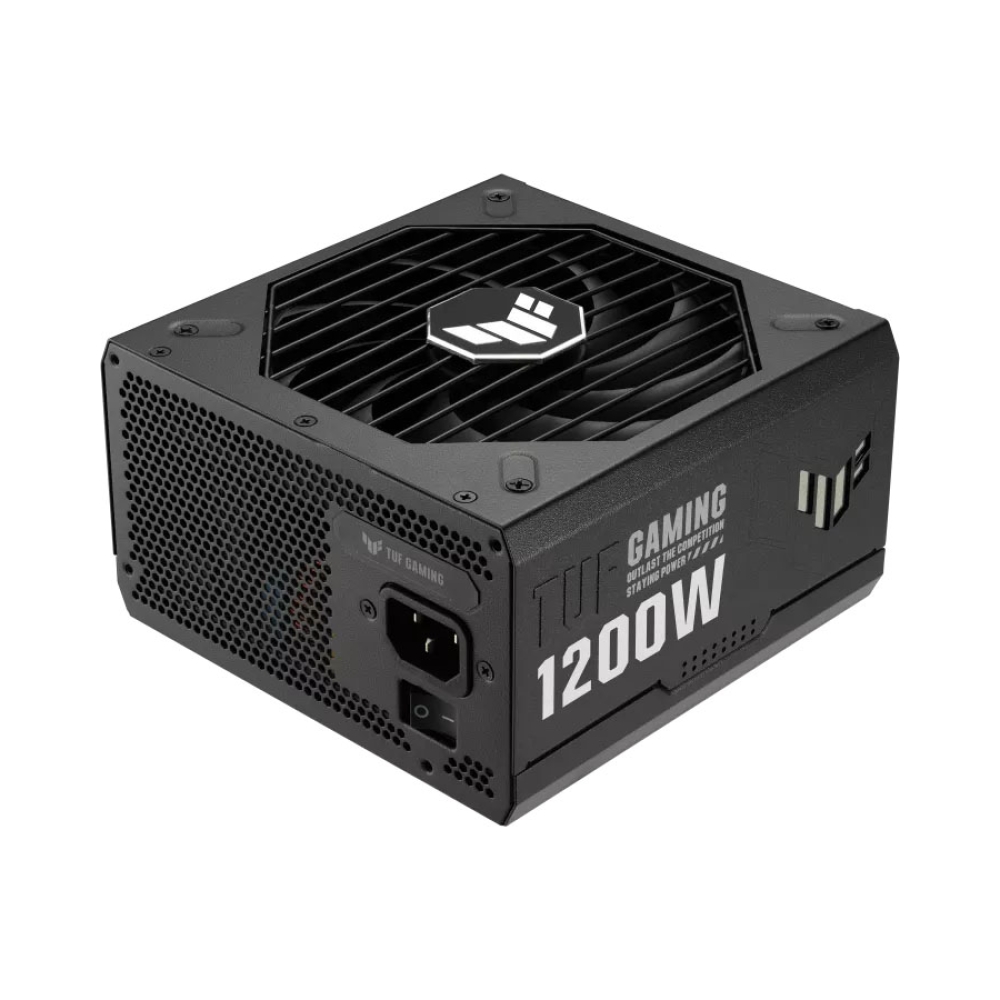 80plus gold asus tuf gaming 1200w gold atx12v atx 30 150 x 150 x 86 mm 266kg power cord x1