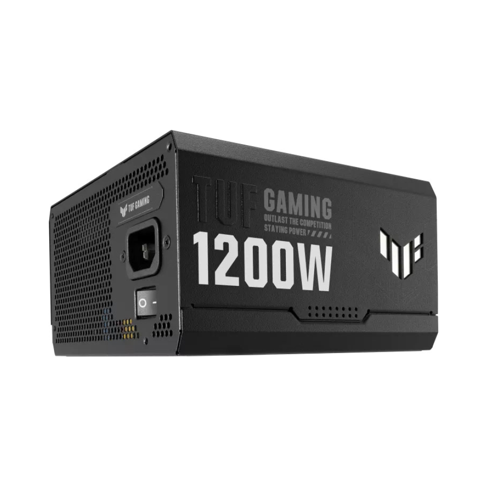 80plus gold asus tuf gaming 1200w gold atx12v atx 30 150 x 150 x 86 mm 266kg power cord x1
