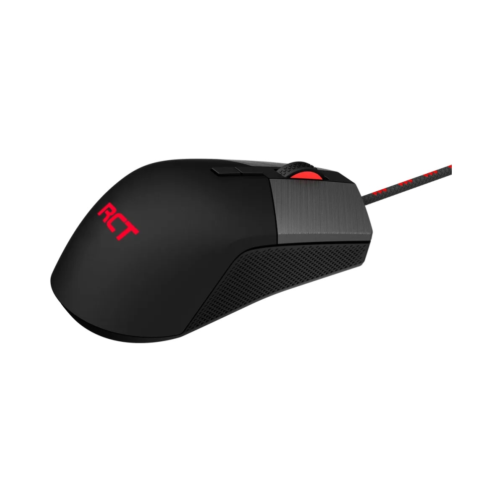 rct hyperglyde gaming mouse 16000dpi switchable 8 programmable buttons interchangeable weight