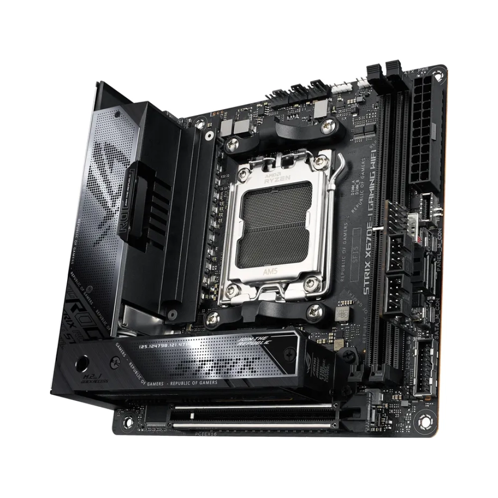 mini itx 17 cm x 17 cm x670 chipset amd socket am5 for amd ryzen8482 7000 series desktop